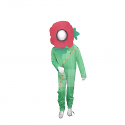  Plants Vs. Zombies Sunflower Costume for Kids Large